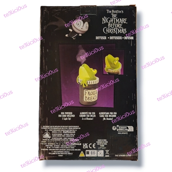 DISNEY NIGHTMARE BEFORE CHRISTMAS FROG'S BREATH DIFFUSER - Picture 9 of 12